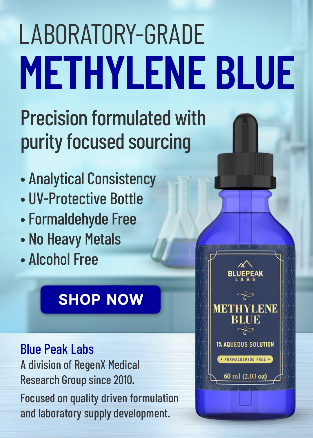 BluePeak Mobile Banner