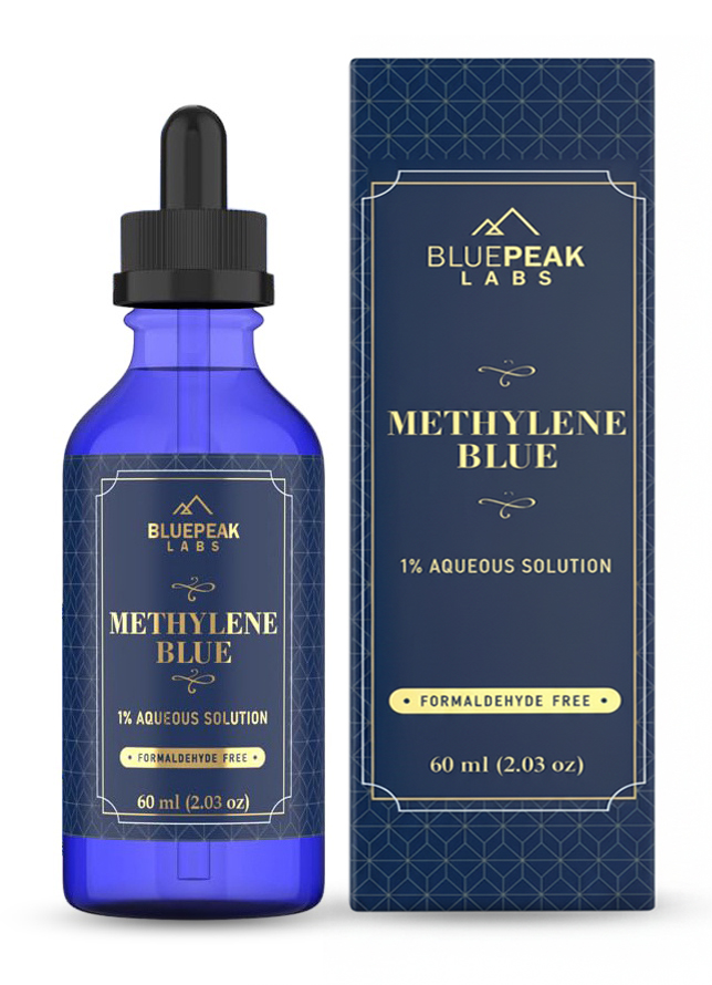 [Methylene Blue Bottle Detail]